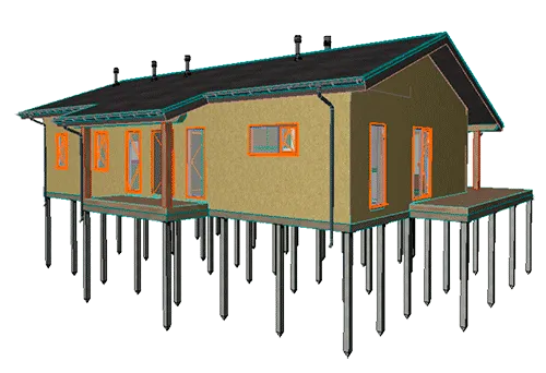 Домокомплект из СИП панелей HouseBox