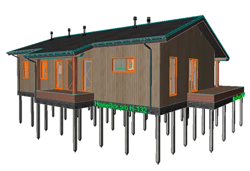 Домокомплект из СИП панелей HouseBox