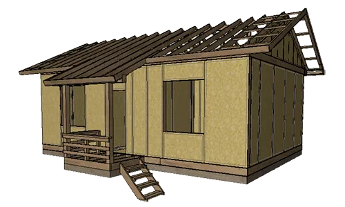 Домокомплект из СИП панелей HouseBox