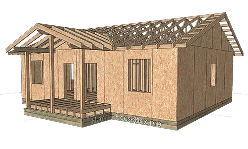 Домокомплект из СИП панелей HouseBox