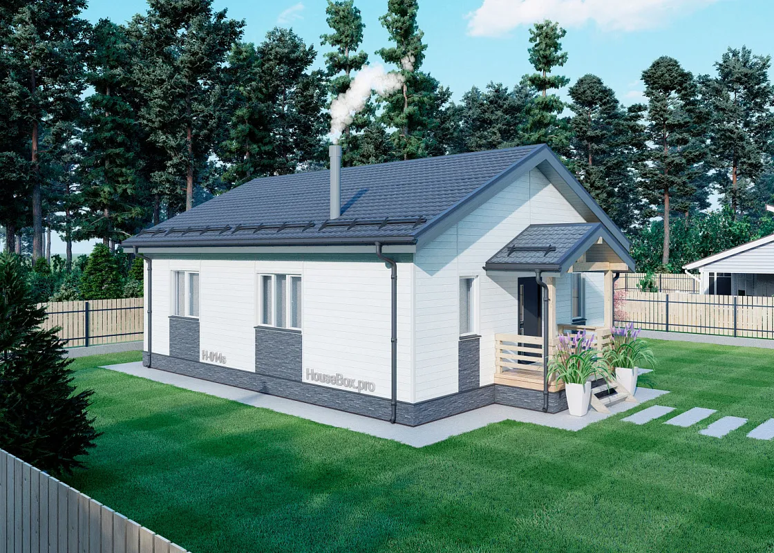 «Модэсти Frame House» H-014s