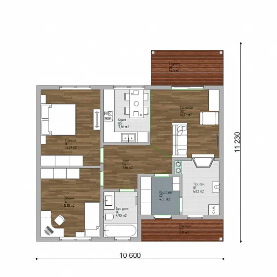 «Стелла Frame House» H-05s