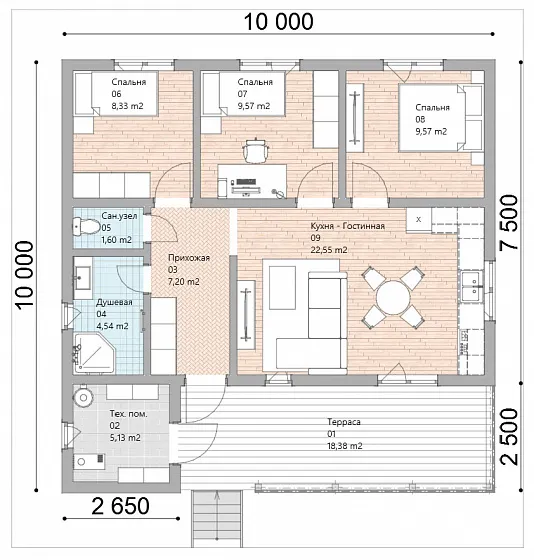 «Марсель Frame House» H-011