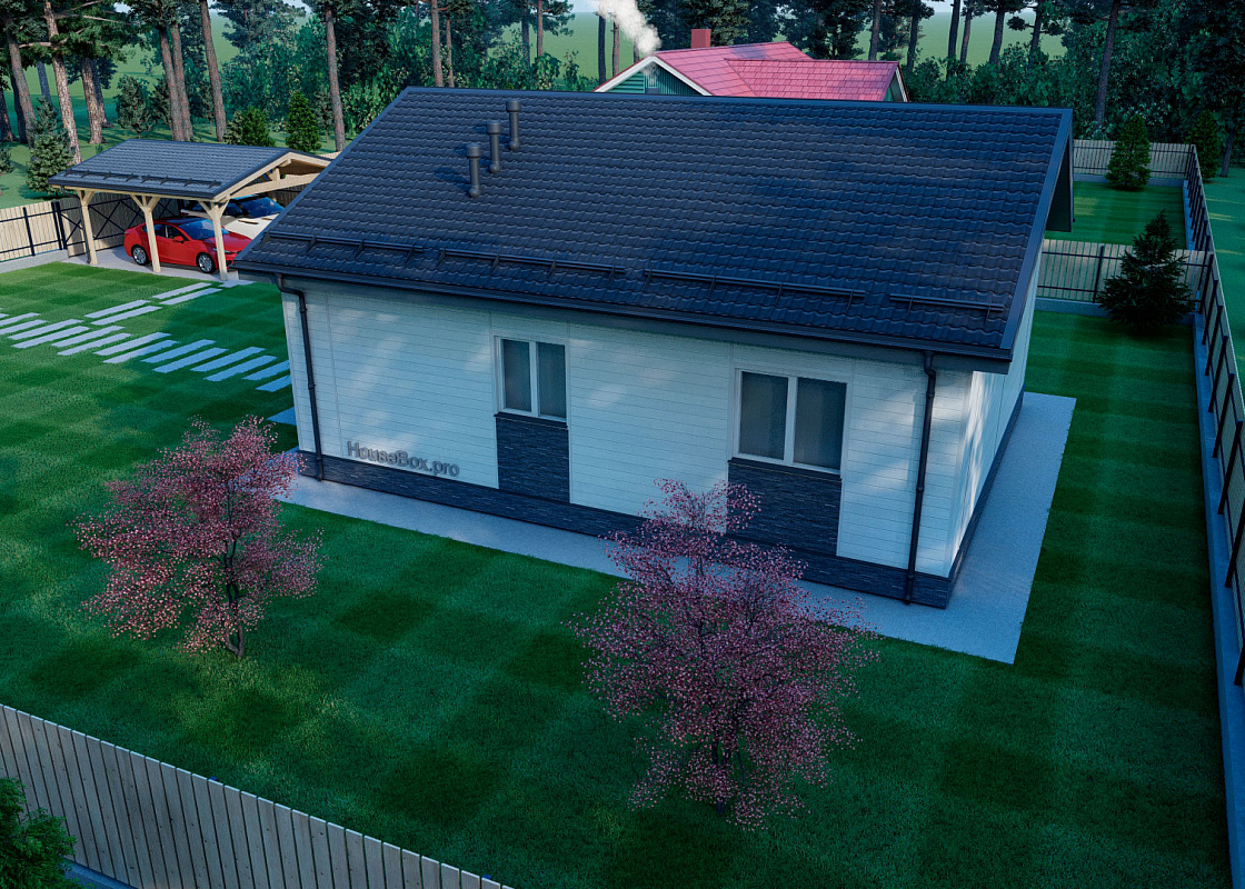 «Модэсти Frame House» H-014s