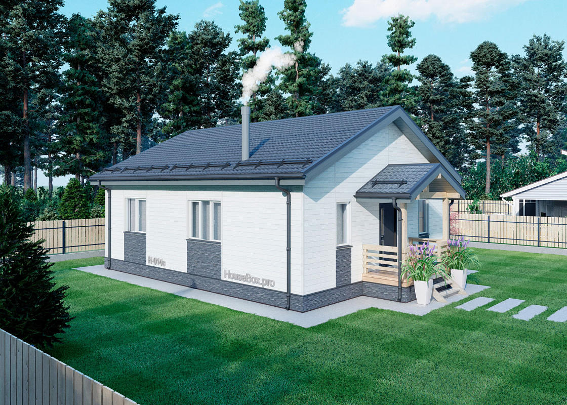 «Модэсти Frame House» H-014s