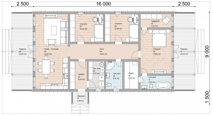 «Тенор Frame House» K-074